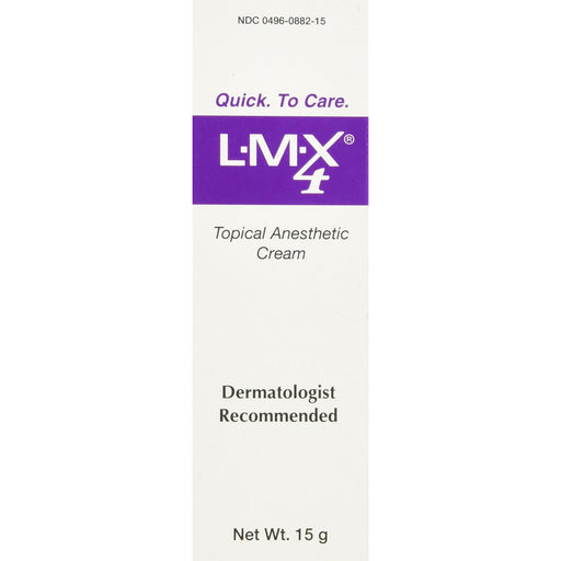 Lmx Lmx 4% Lidocaine Topical Anesthetic Cream, 15 Gm First Aid