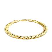 Bids.com 10k Yellow Gold Semi Solid Miami Cuban Bracelet (6.60 mm) Bracelets