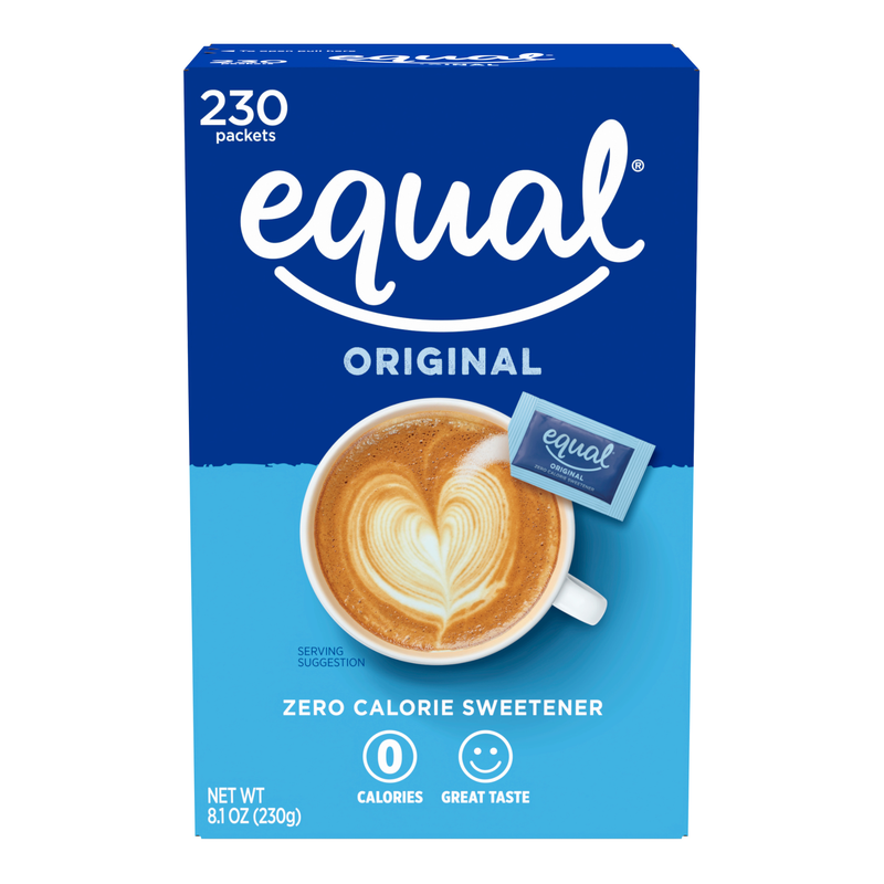 Equal Equal Original Zero Calorie Sweetener - 0.035 Ounce Sugar & Sweeteners