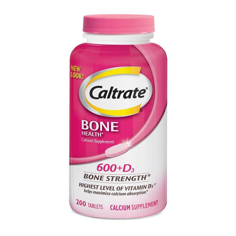 Caltrate Caltrate Bone Health 600+D3 Calcium Supplement Tablets Vitamins & Supplements