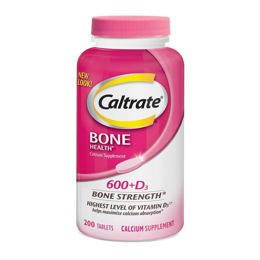 Caltrate Caltrate Bone Health 600+D3 Calcium Supplement Tablets Vitamins & Supplements