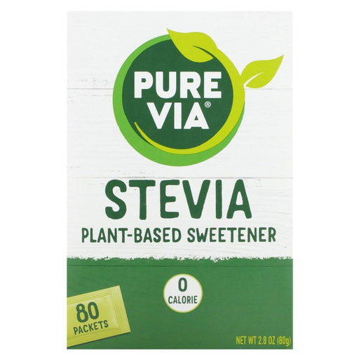 Pure Via Pure Via Stevia All Natural Zero Calorie Sweetener Packets Sugar & Sweeteners