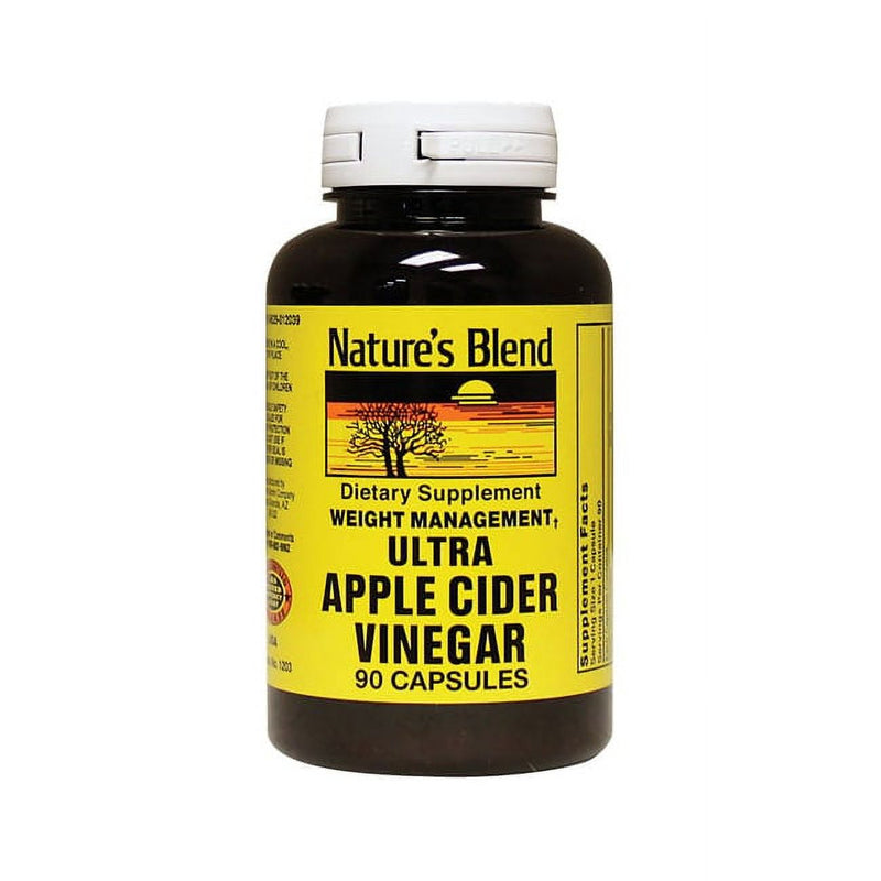 Nature's Blend Nature's Blend Ultra Apple Cider Vinegar - 600 Mg (90 Capsules) Vinegar