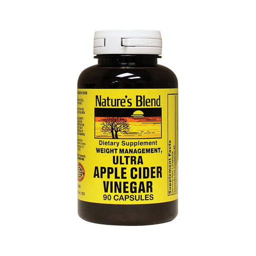 Nature's Blend Nature's Blend Ultra Apple Cider Vinegar - 600 Mg (90 Capsules) Vinegar