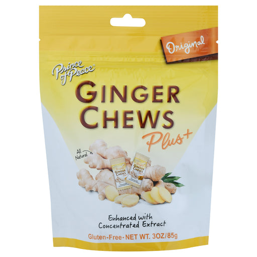 Prince of Peace Prince of Peace Ginger Chews Plus Original - 3 Oz Vitamins & Supplements