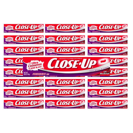 Close-Up Close-Up Toothpaste, With Ultra Cinnamon Flavor Blast, Freshening Gel, 6 Oz Toothpaste