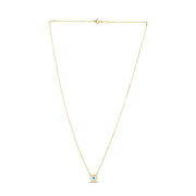 Bids.com 14k Yellow Gold MOP Evil Eye Necklace Necklaces