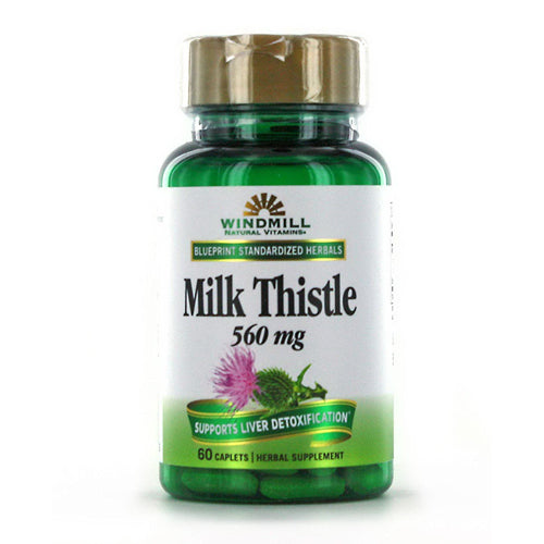 Windmill Windmill Milk Thistle 60 Tabs 560mg By Health Products Vitamins & Supplements