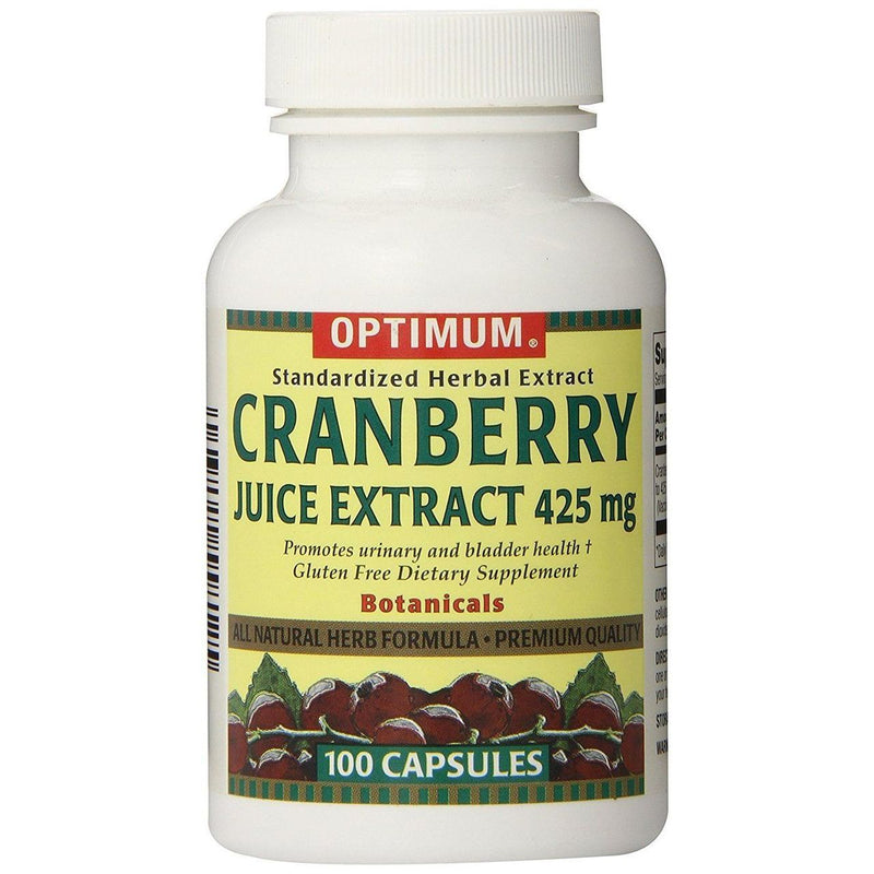 Optimum Optimum Cranberry Juice Extract Capsules 425 Mg Health & Beauty