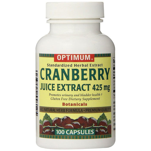 Optimum Optimum Cranberry Juice Extract Capsules 425 Mg Health & Beauty