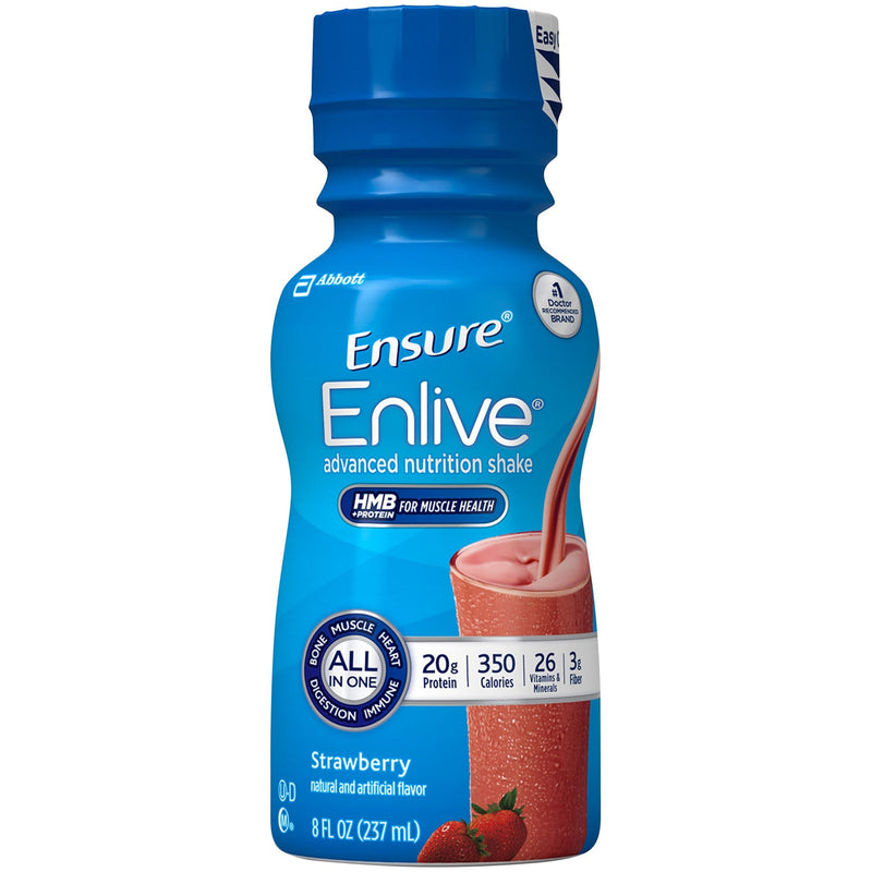 Abbott Nutrition Abbott Nutrition Enlive Ensure Strawberry (24 X 8 Oz) Vitamins & Supplements