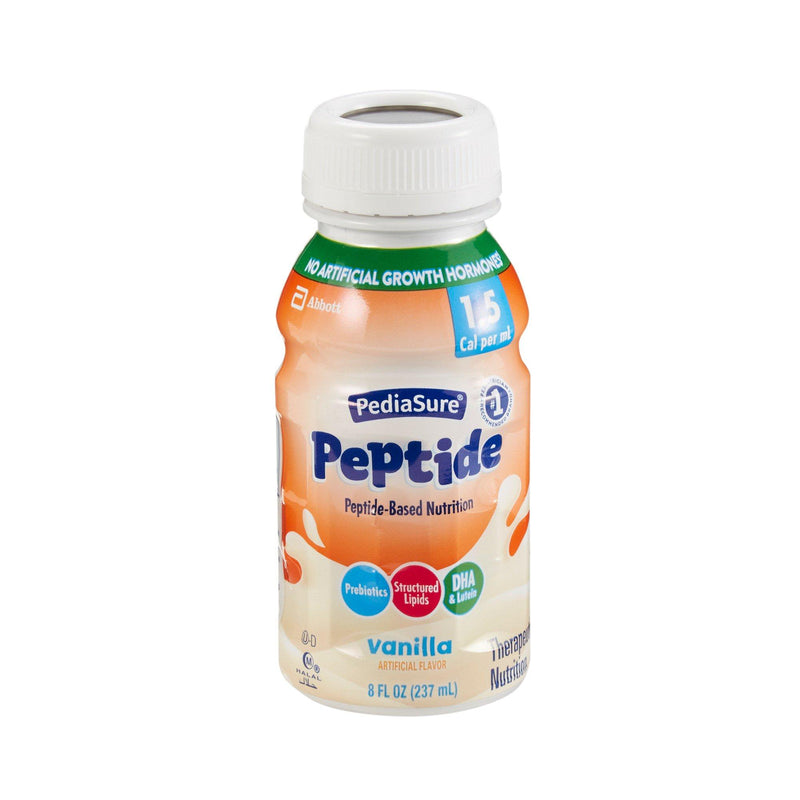 Pediasure Pediasure Abbott Nutrition Peptide 1.5 Cal Vanilla, 8 Oz. Bottle, 24EA/CS Medical Supplies