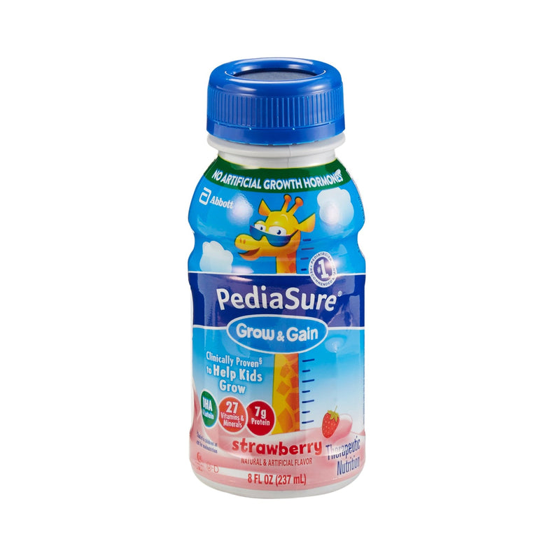Abbott Nutrition Abbott Nutrition Pediatric Oral Supplement PediaSure Grow & Gain Strawberry Flavor 8 Oz. Bottle Ready To Use, Count Of 24 Vitamins & Supplements