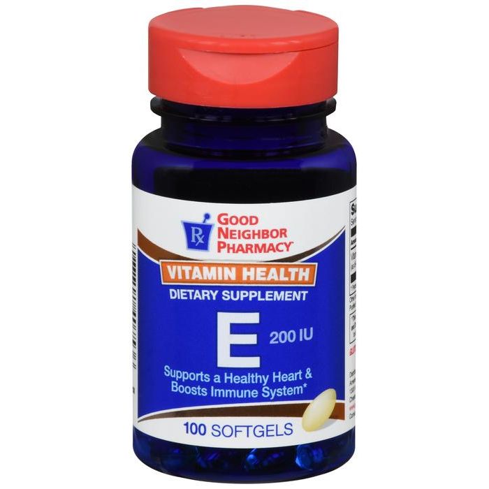 Good Neighbor Pharmacy Good Neighbor Pharmacy Gnp Vit E 200 Iu Sgc 100 Vitamins & Supplements
