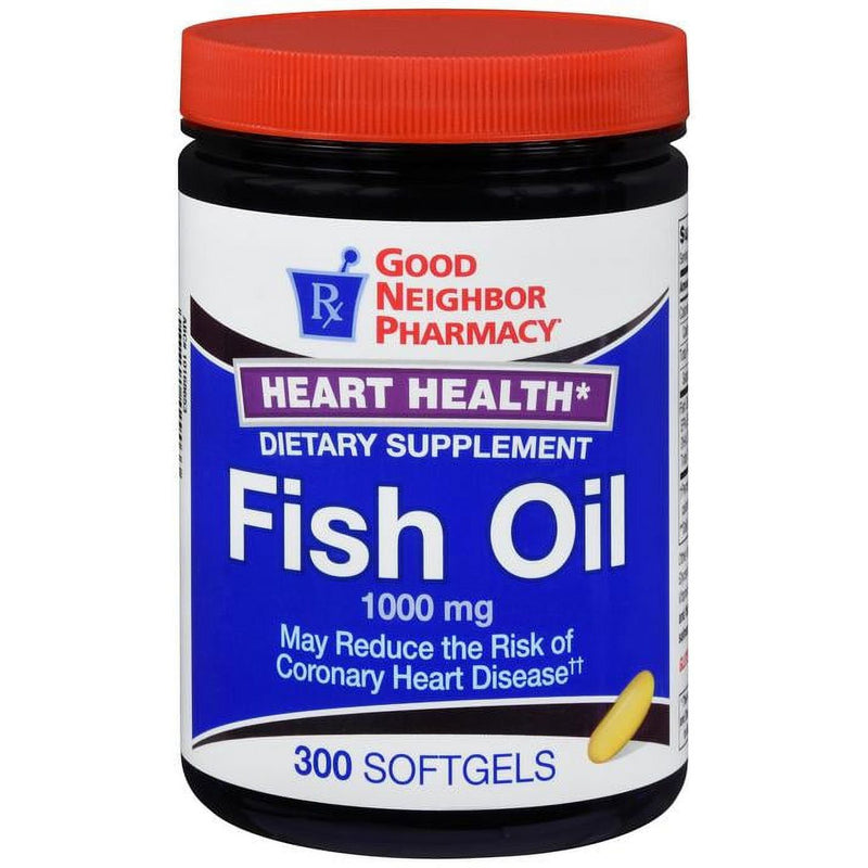 Gnp Gnp Fish Oil 1000Mg, 300 Softgels Vitamins & Supplements