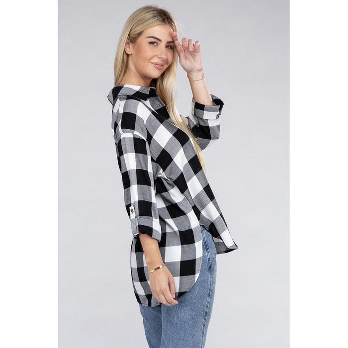 Classic Plaid Flannel Shirt