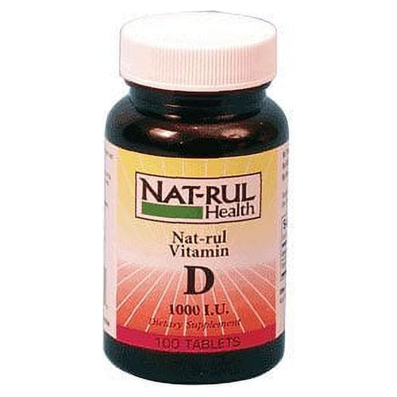 Natrul Health Natrul Health Vitamin D 1000 Iu Tablets Vitamins & Supplements