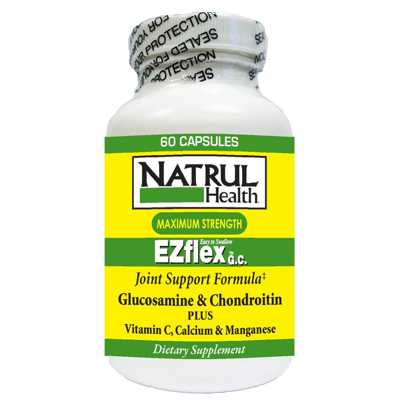Nat-rul Health Products Nat-rul Health Products Ez Flex Maximum Strength Glucosamine And Chondroitin Joint Support Formula Capsules Vitamins & Supplements