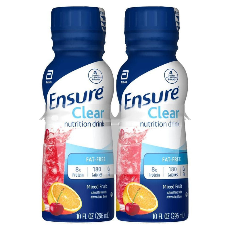 Ensure Ensure Clear Nutrition Drink Mixed Fruit Ready-to-Drink Bottles (4 Pack) Fitness & Nutrition