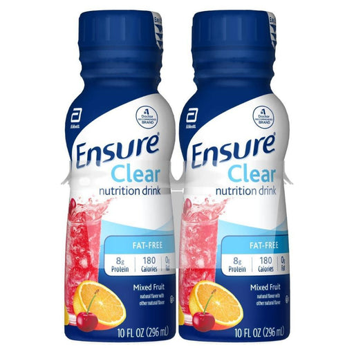 Ensure Ensure Clear Nutrition Drink Mixed Fruit Ready-to-Drink Bottles (4 Pack) Fitness & Nutrition