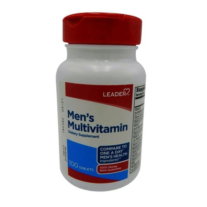 Leader Health Care Leader Health Care Mens Multivitamin Tablets Vitamins & Supplements