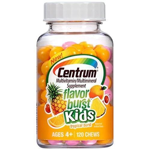 Centrum Centrum Flavor Burst Kids Tropical Multivitamin Chewable Vitamins & Supplements