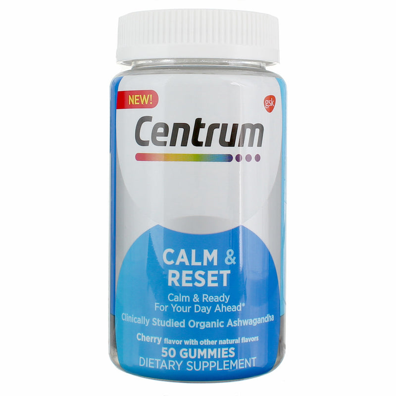 Centrum Centrum Calm & Reset Gummies With Ashwagandha And Vitamin B6 Vitamins & Supplements