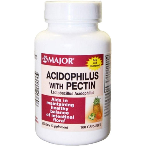Major Major Acidophilus With Pectin Dietary Supplement Vitamins & Supplements