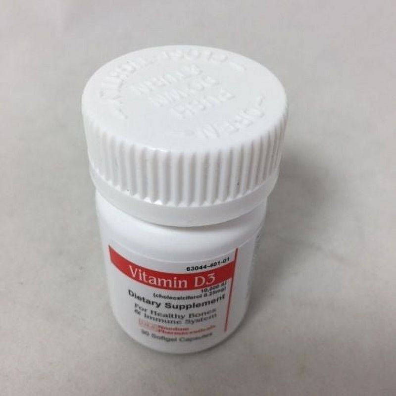 Nnodum Nnodum Pharma Vitamin D3 10 000 IU Softgels 30ct Vitamins & Supplements