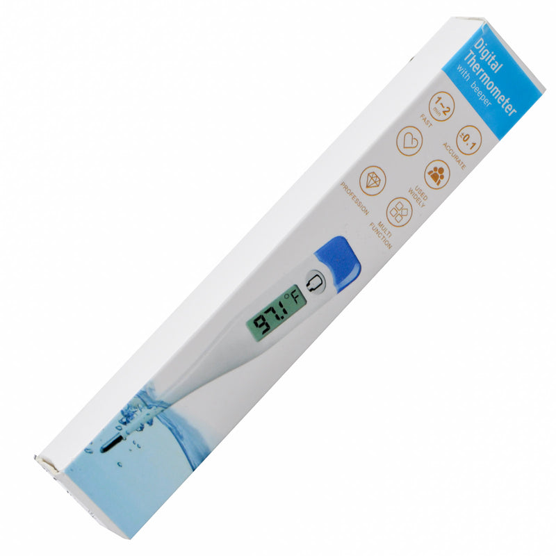 Mabis Mabis Duro-Med - Thermometer Digital W/Beeper 60-Second Medicine Cabinets