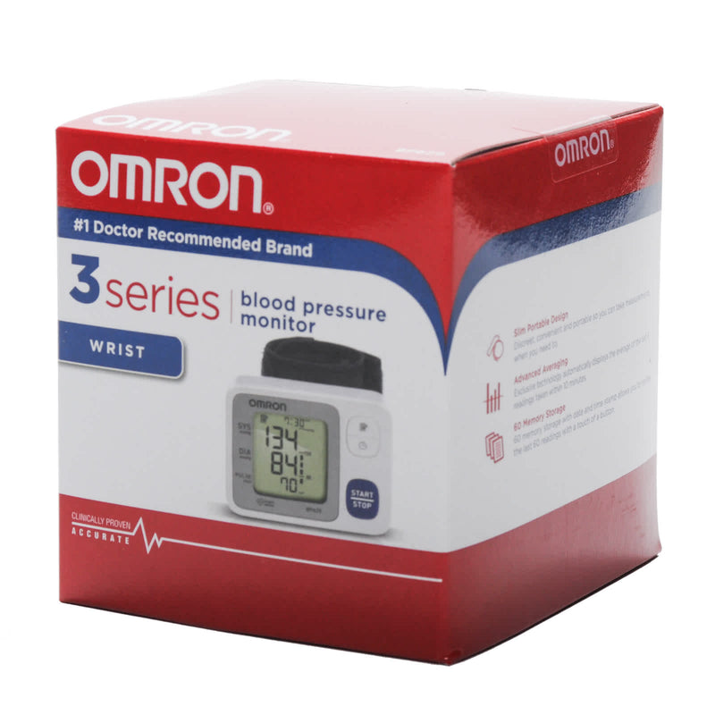 Omron Omron 3 Series Wrist Blood Pressure Monitor Blood Pressure Monitors
