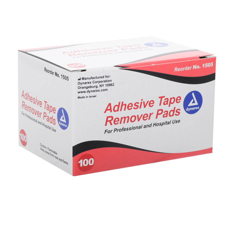 Dynarex Dynarex Adhesive Tape Remover Pad First Aid White Smoke