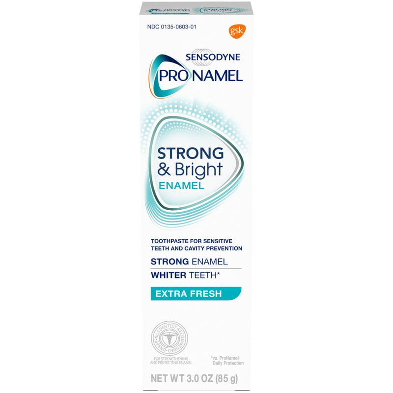 Sensodyne Sensodyne Pronamel Strong And Bright Enamel Toothpaste For Sensitive Teeth, Extra Fresh 3 Ounces Toothpaste