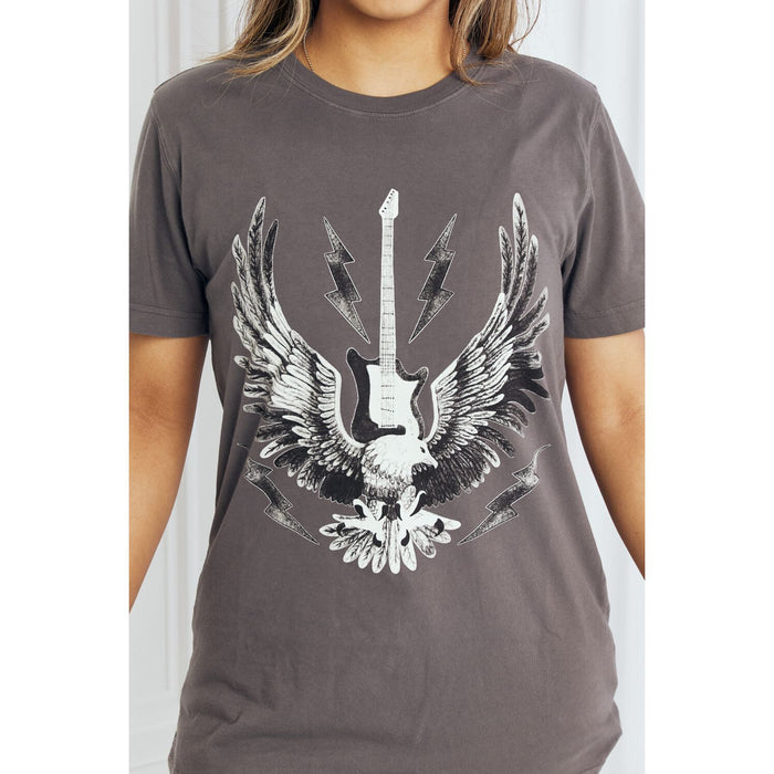 MineB Eagle Graphic Tee Shirt