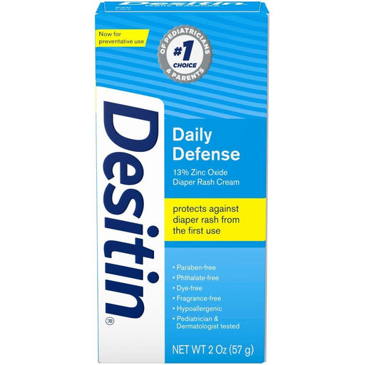 Desitin Desitin Daily Defense 13% Zinc Oxide Diaper Rash Cream, 2 Oz, 2 Ounce Baby & Toddler