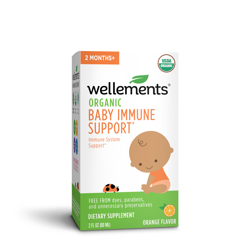 Wellements Wellements Organic Baby Immune Syrup - 2 Fl Oz Vitamins & Supplements