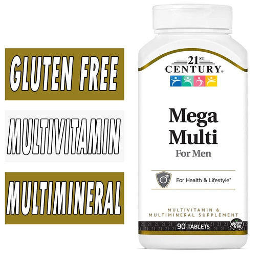 21st Century 21st Century Mega Multi For Men, Multivitamin, Tablets Vitamins & Supplements