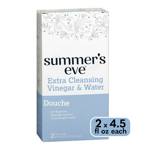 Summer's Eve Summer's Eve Douche, Extra Cleansing Vinegar & Water, Twin Pack Health & Beauty