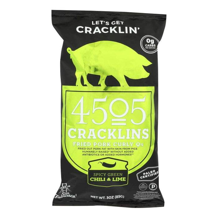 Cozy Farm - 4505 - Cracklins (Pack Of 12) - Chili And Lime Flavor - 3 Oz.