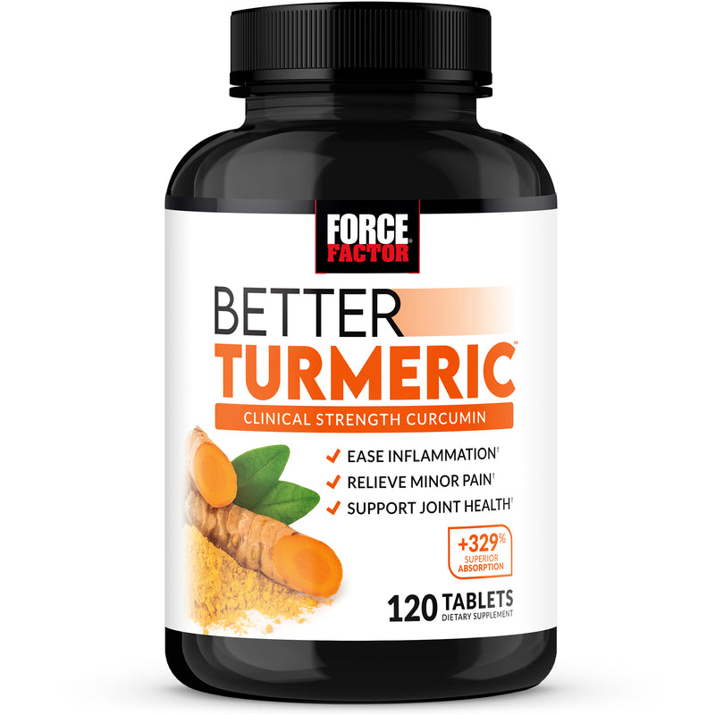 Force Factor Better Turmeric  Tb 1600Mg 120 Vitamins & Supplements