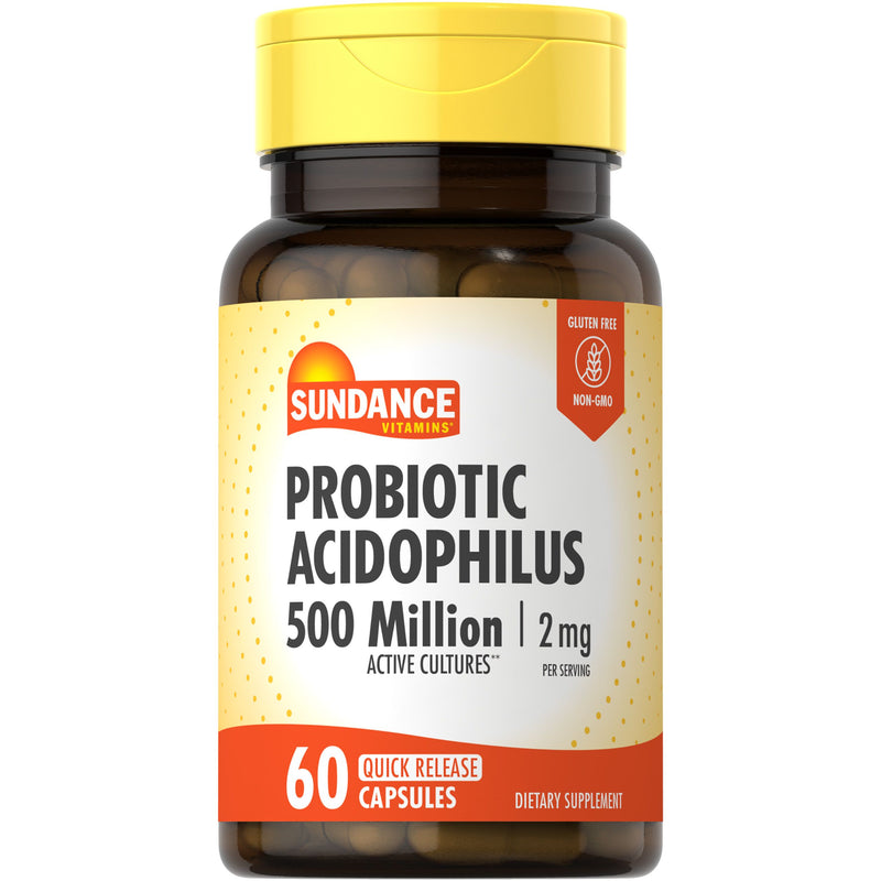Sundance Sundance Probiotic Acidophilus Quick Release - 60 Capsules Vitamins & Supplements