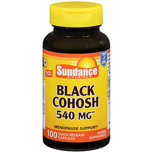 Sundance Sundance® Black Cohosh – 540 mg (100 Quick Release Capsules) Vitamins & Supplements