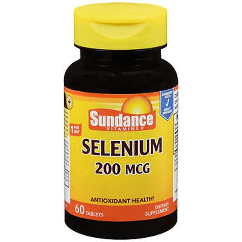 Sundance Sundance Vitamins Selenium Tabs 200 Mcg 60 Vitamins & Supplements