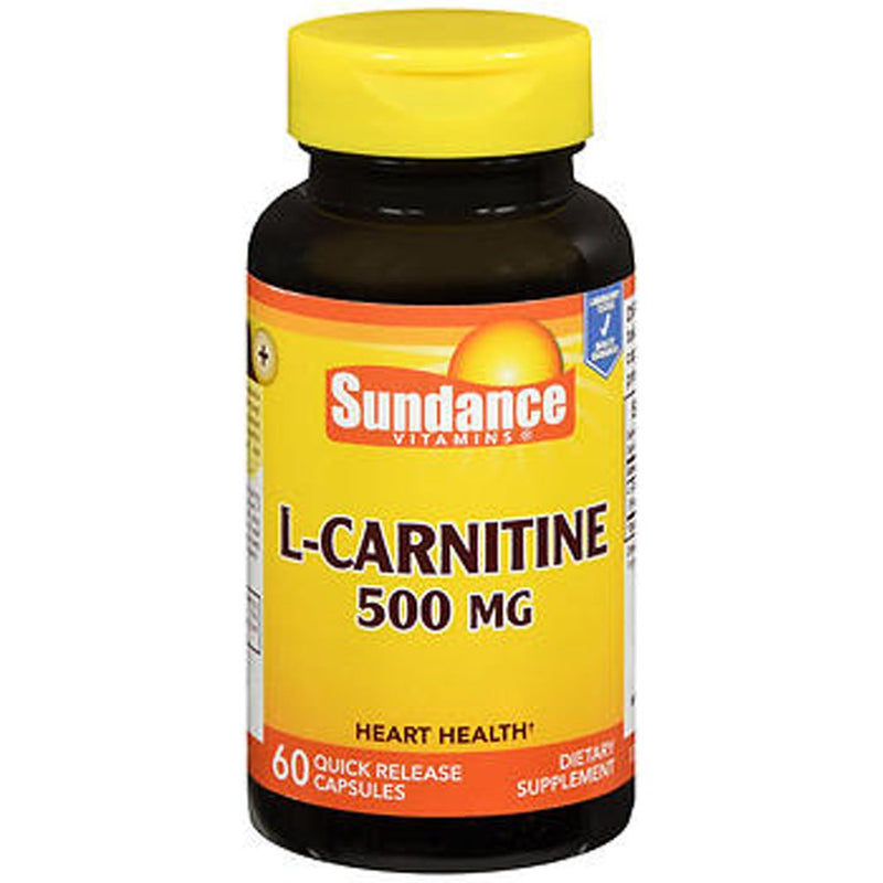 Sundance Sundance L-Carnitine 500 Mg - 60 Quick Release Capsules Vitamins & Supplements