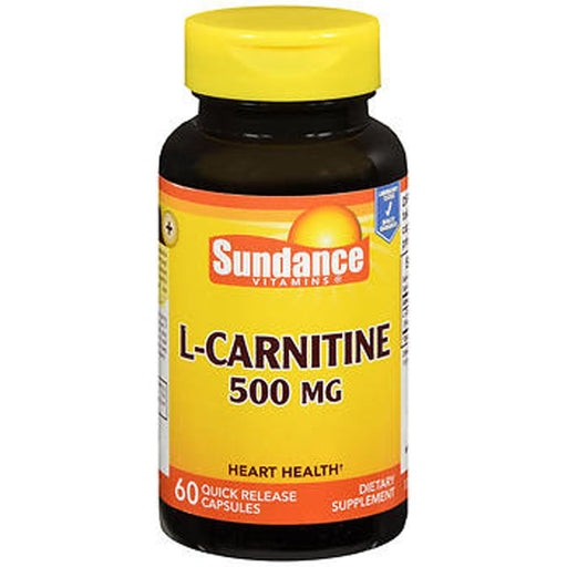 Sundance Sundance L-Carnitine 500 Mg - 60 Quick Release Capsules Vitamins & Supplements