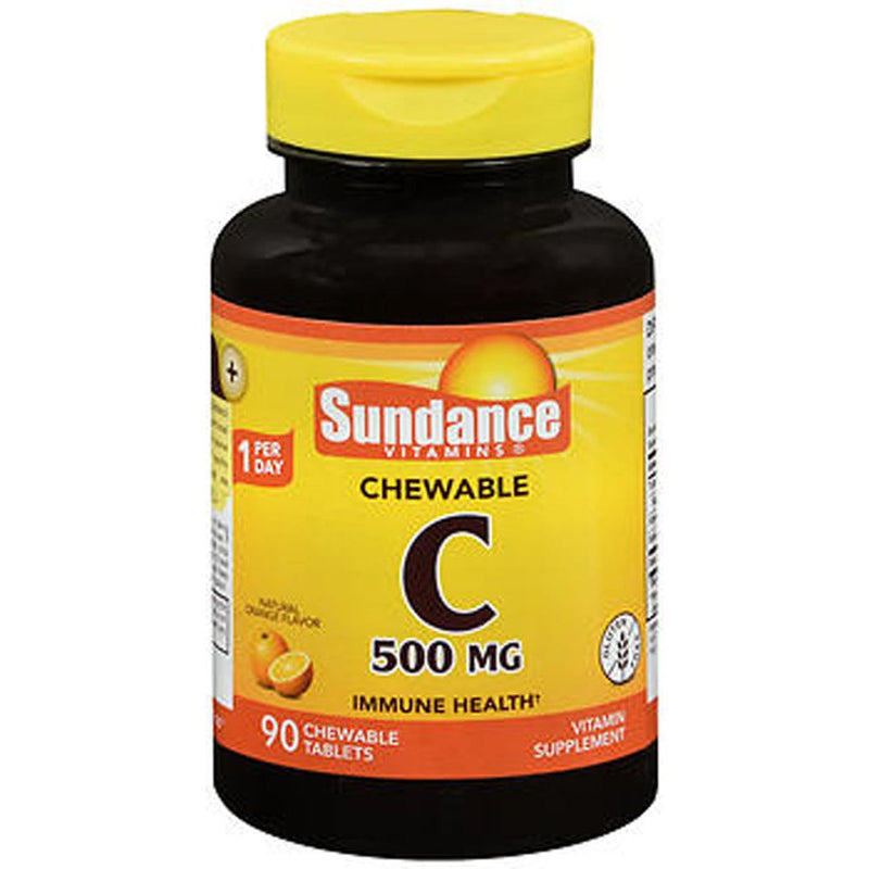 Sundance Vitamins Sundance Vitamins Vitamin C 500 Mg Chewable Tablets Vitamins & Supplements