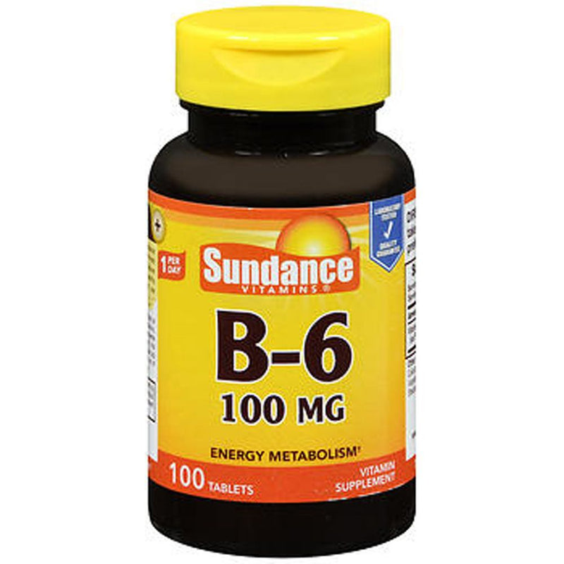 Sundance Sundance Vitamins® B-6 Energy Metabolism - 100 Mg Vitamins & Supplements