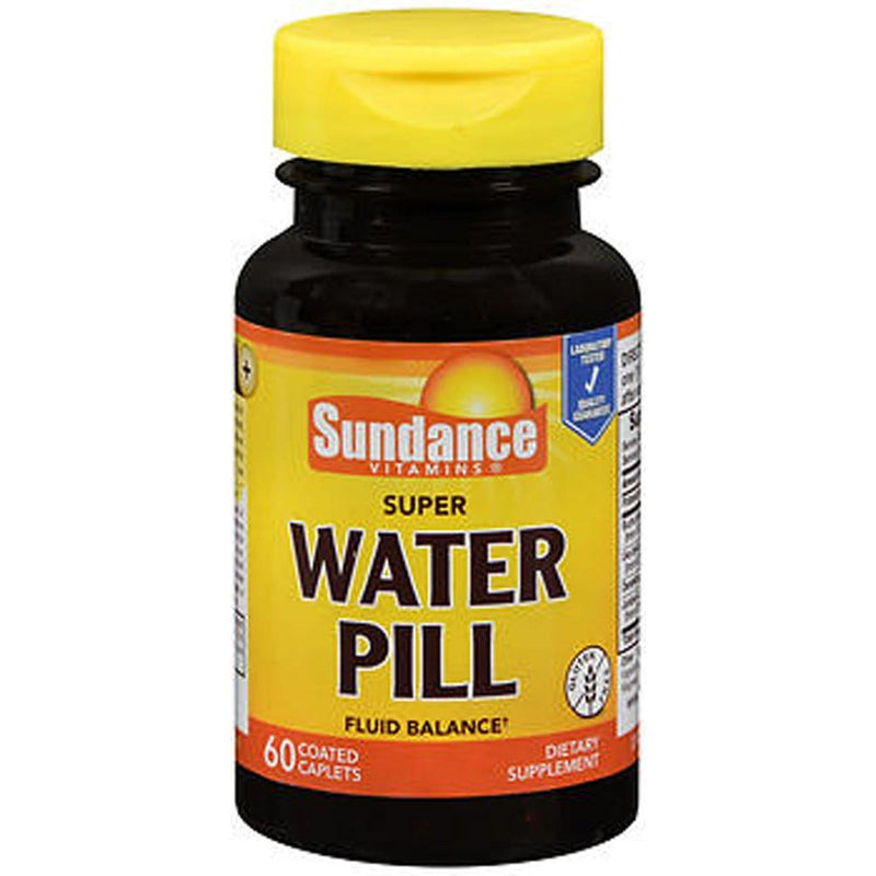 Sundance Sundance Vitamins Super Water Pill Caplets Vitamins & Supplements Black