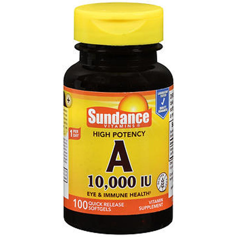 Sundance Sundance Vitamins A Qr  Stg 10000 Iu 100 Vitamins & Supplements