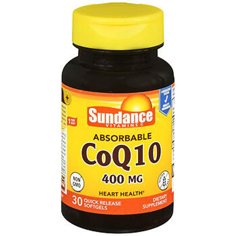 Sundance Sundance Vitamins® Co Q-10 High Potency – 400 Mg -30 Softgels Vitamins & Supplements